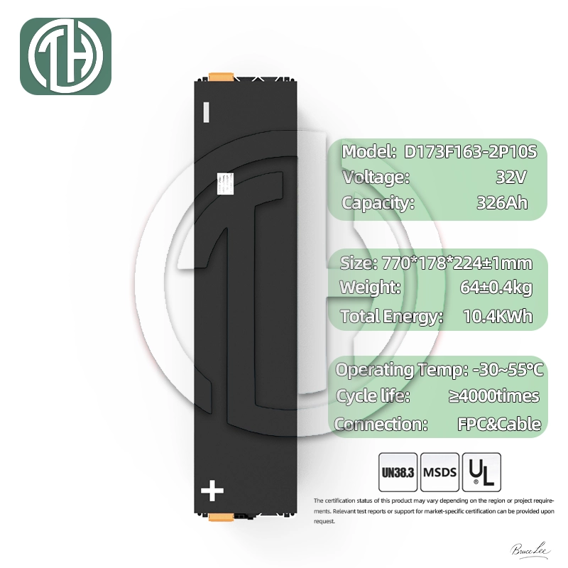2P10S 163Ah Dimensions