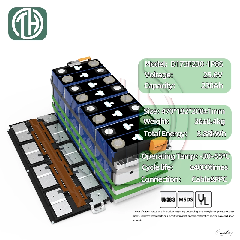 1P8S 230Ah Dimensions