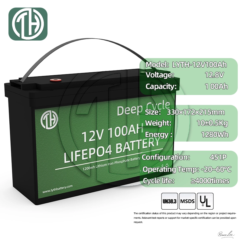 12V 100Ah Battery Pack Dimensions