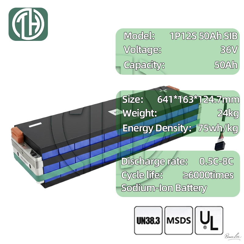 1P12S 50Ah Dimensions