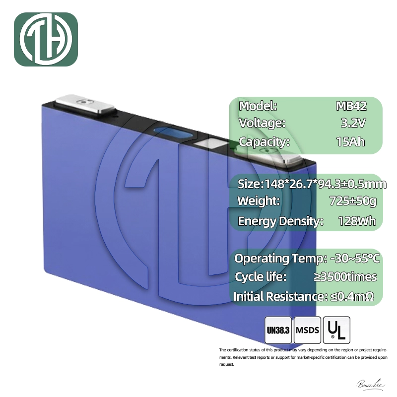 EVE M42 Prismatic Cell Dimensions