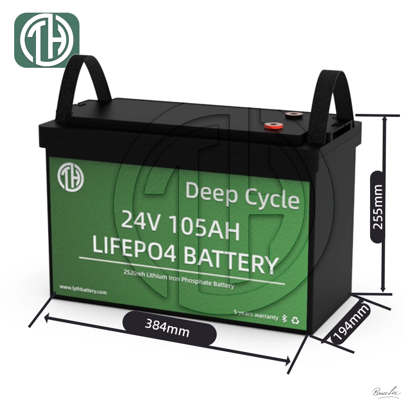 24V 105Ah Battery Pack Structure