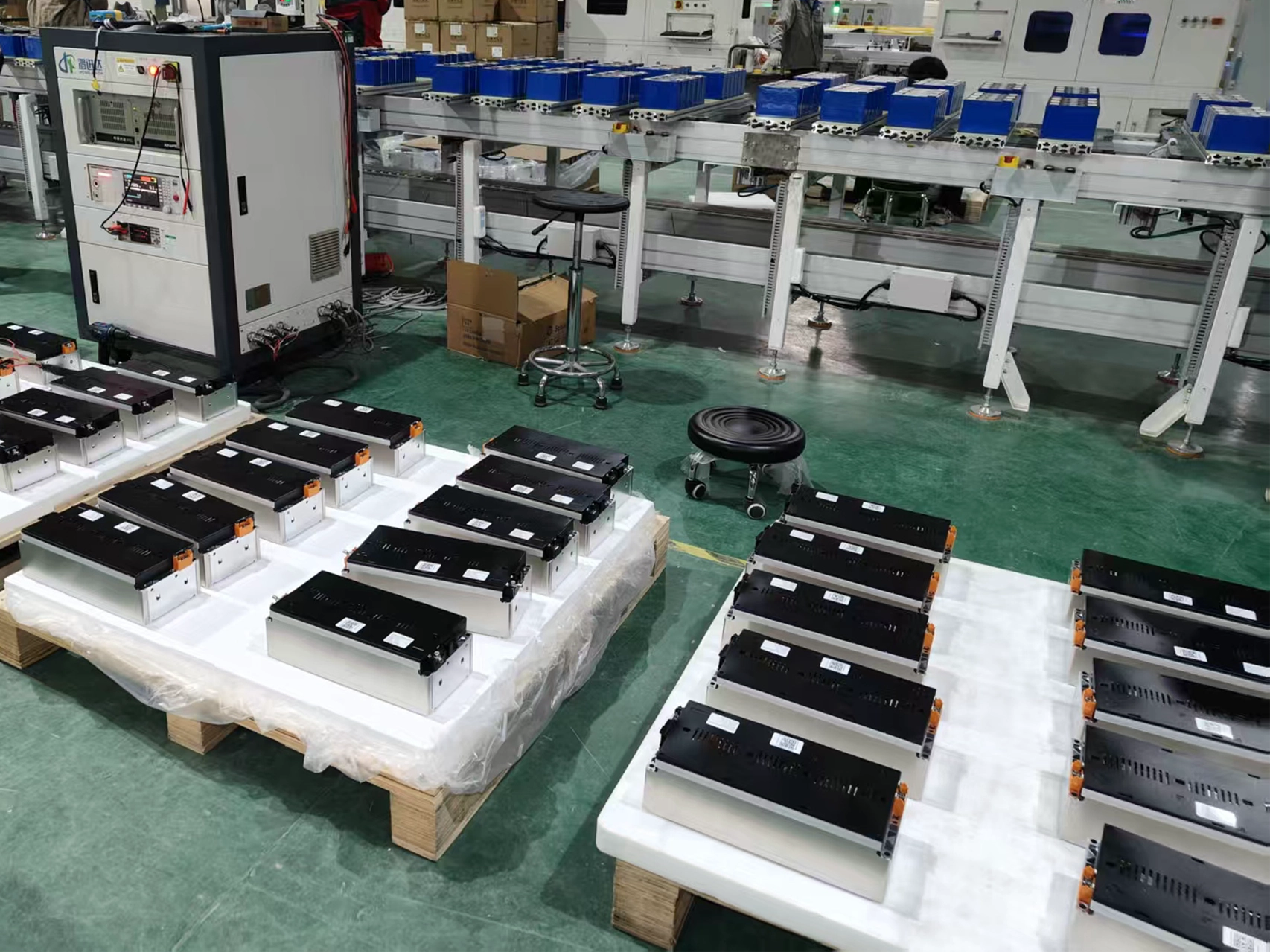 LYTH 1P6S117Ah VDA355 Battery Testing Process