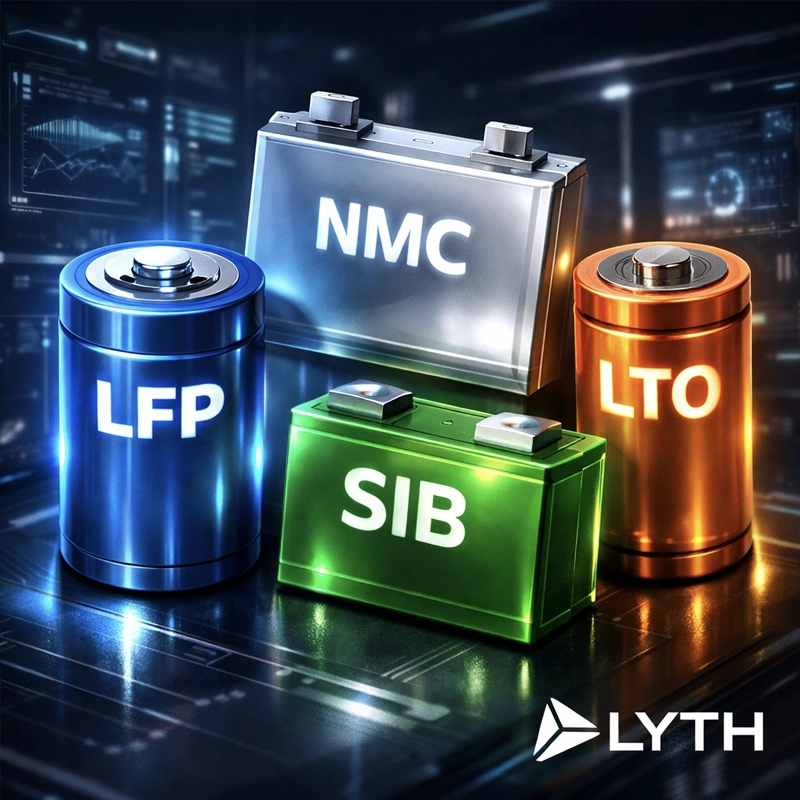 LYTH Customized Battery Modules & PACK Solutions | LFP, NMC, SIB, LTO ...