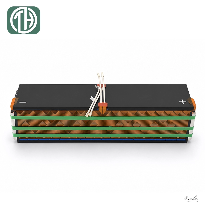 2P8S 230Ah Module Dimension View