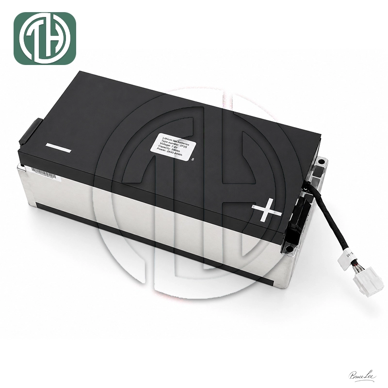 2P2S 177Ah VDA355 battery module side view