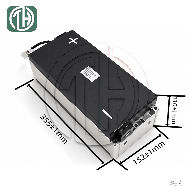 4P3S 232Ah VDA355 module dimensions