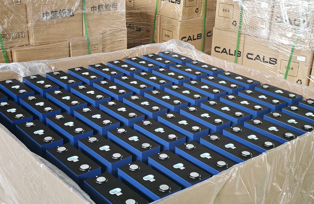 CALB L173F314A 314Ah LFP Battery Cell Factory Real View