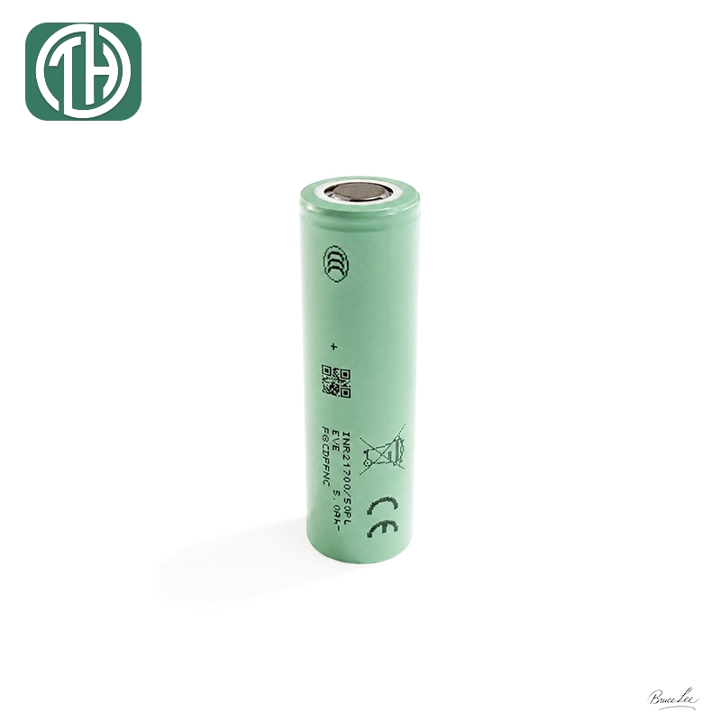 EVE INR21700/50PL 5000mAh lithium-ion battery cell main view