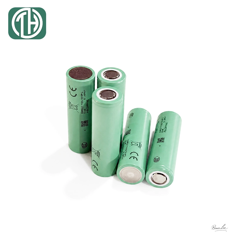 EVE INR21700/50PL battery cell top terminal view