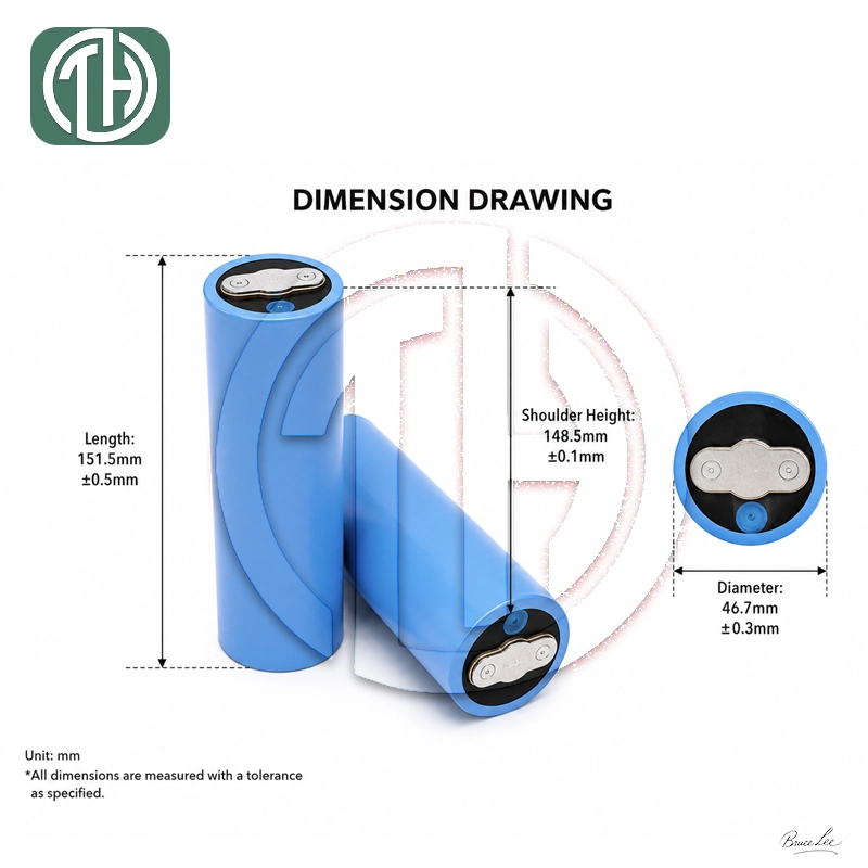 Highstar SIB 46145-15P battery cell dimensions