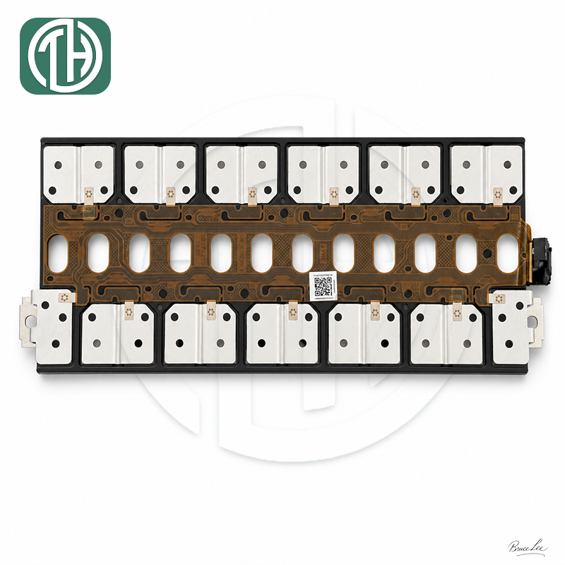 Custom battery module CCS and FPC connection details