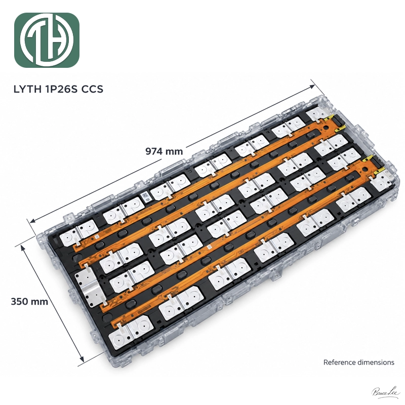 LYTH 1P26S CCS and FPC assembly structure for energy storage modules