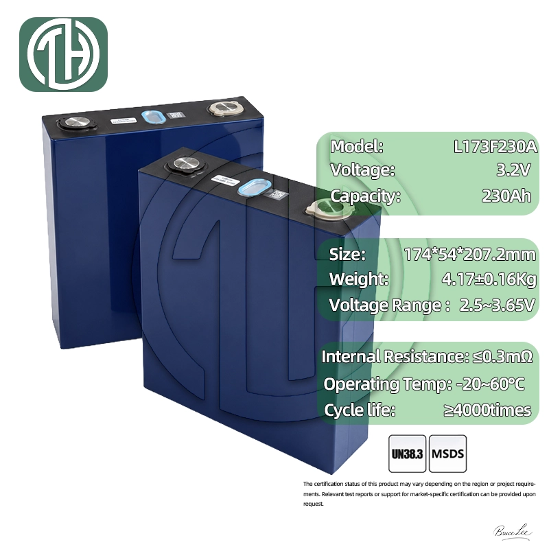 CALB L173F230A 230Ah LiFePO4 battery cell specifications