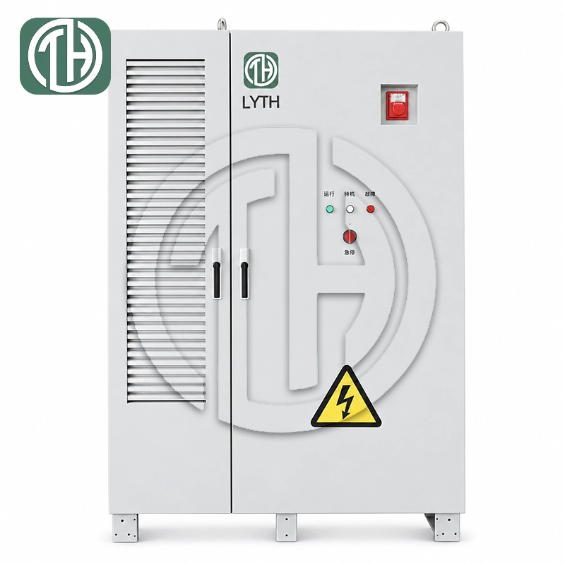 LYTH 261 kWh 125 kW liquid-cooled energy storage cabinet front view